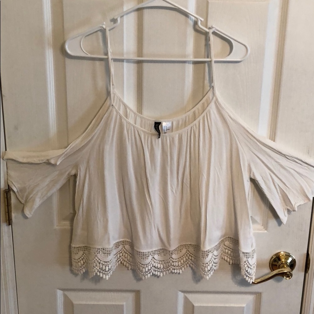 H&M Tank, cold shoulder top. Size 14